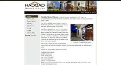 Desktop Screenshot of haddadguesthouse.com